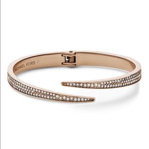 Michael Kors Rose Gold Pavé Bracelet